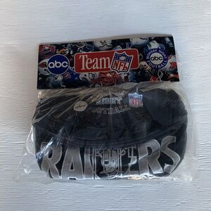 Vintage New Monday Night NFL Raiders Team Logo Travel Pack Fanny Pack